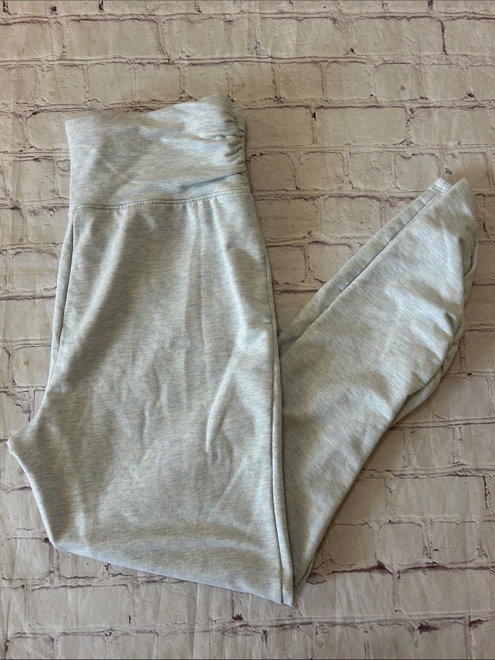 Haven Well Within Harem Tapered Leg Lounge Sweat Pants Heathered Gray Sz Medium